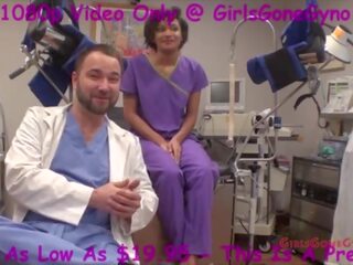 Ebony honey Jackie Banes Examined By therapist Tampa & Doctor Rose At GirlsGoneGyno&period;com