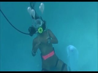 Underwater: mjukporr & underwater kön video- video- fc