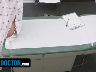 Perv Dr. - Redhead Nurse Helps Nervous Patient Kyler Quinn Relax and lead for Doctor's Exam | xHamster