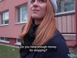 Public Agent Russian Redhead Takes Cash for Sex: HD dirty video 37