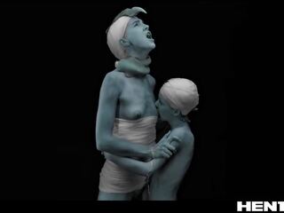 असली जीवन हेंटाई - एलीयन लेज़्बीयन breastfeeding & स्वयं | xhamster