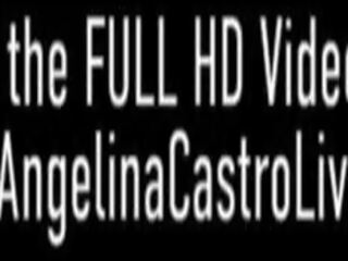 Super Massage And Pussy Fucking&excl; Cuban beauty Angelina Castro Gets Dicked&excl;