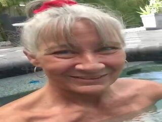 Pervert Granny Leilani in the Pool, Free xxx film 69 | xHamster