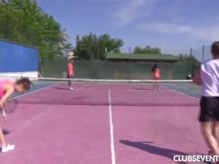 Tenis: độ nét cao bẩn kẹp video f3
