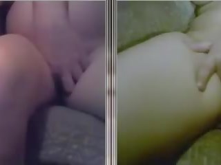 British Threesome on Paltalk One Pregnant One Not: sex video 8d
