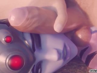 Beguiling Ass Overwatch Heroes Mercy and Tracer Having sex video
