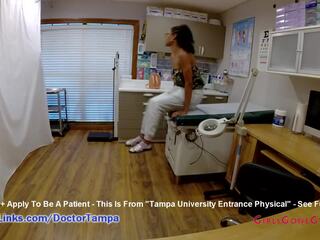Nikki stars’ i ri student gyno provim nga mjekësore person nga tampa në kamera | xhamster