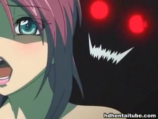 Mélanger de l'anime adulte film montre par l'anime sexe agrafe niches
