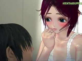 HentaiSupreme.COM - Hentai young female Barely Capable Taking That manhood in Pussy
