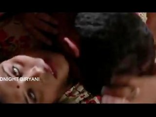 Indian Mallu Aunty dirty video bgrade movie with boobs press scene At Bedroom - Wowmoyback