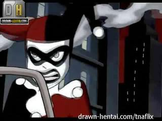 Superhero brudne film - batman vs harley quinn