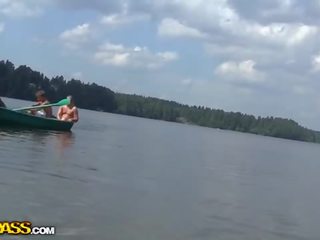 Extremely hardfuck on a boat show
