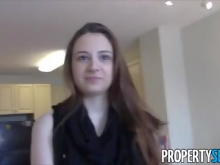 Propertysex - หนุ่ม จริง estate ตัวแทน fucks ลูกค้า ใน condo