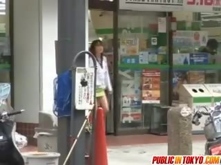Fantastic Asian Chick In Public adult movie Action