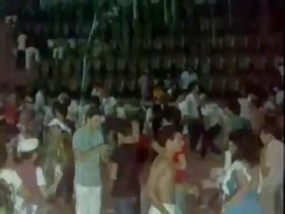 Xuxa 玛丽亚 达 graça meneguel, anima o carnaval 办 atlético em 1983