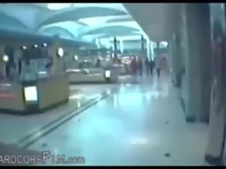 Teen daughter With Big Boobs Sucking dick In Mall
