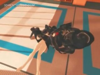 Anime karate sweetheart fucking monsters giant peter