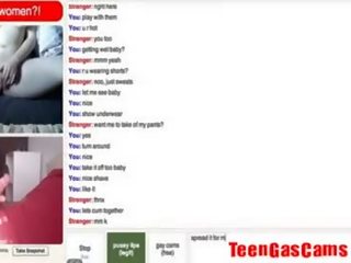 Omegle Series #14 - enchantress Rides Me With Her Hair Br